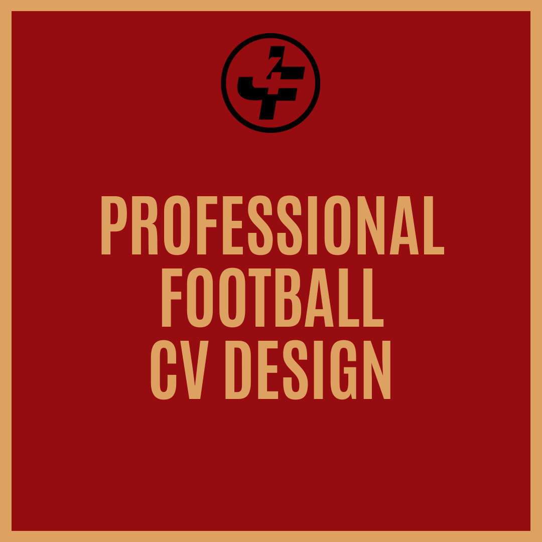 Professional Football CV Design
