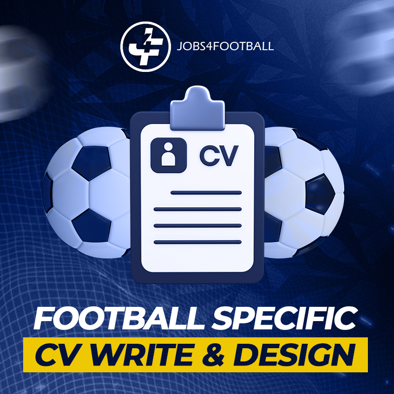 Football Specific CV Write & Design