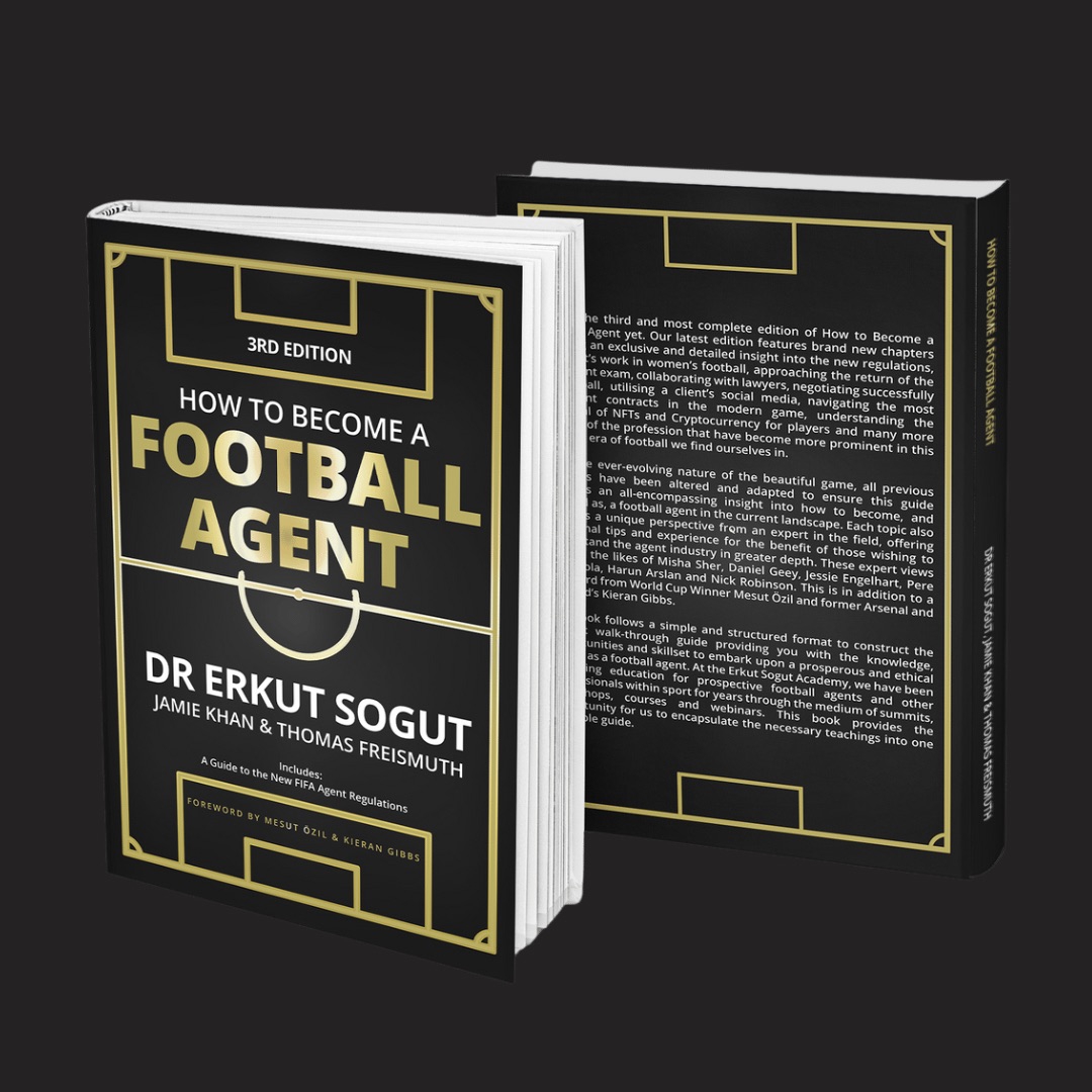 How to become a football agent by Dr Erkut (3rd Edition Book