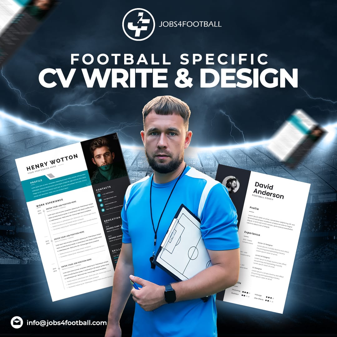 Creating a football specific CV with Jobs4football | jobs4football